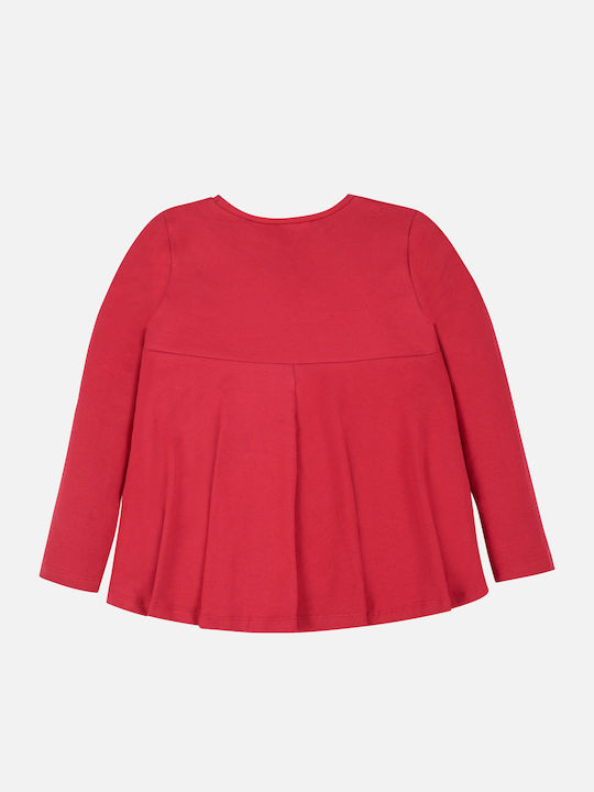 Mayoral Kids Blouse Long Sleeve Red