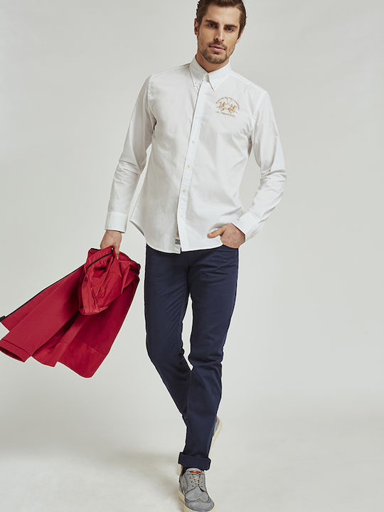 La Martina Cotton Shirt White