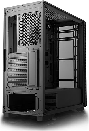 Deepcool Matrexx 50 Геймърско бюро Midi Tower Компютърна кутия със страничен прозорец Черен