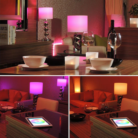 Revogi Smart LED-Lampe 8W für Fassung E27 Naturweiß 600lm Dimmbar