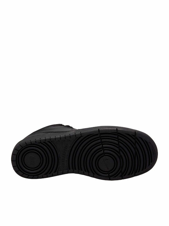 Court Borough Mid 2 Boot Gs Παιδικά Sneakers High Μαύρα