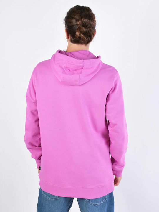 Vans Classic Herren Sweatshirt mit Kapuze und Taschen Rosa