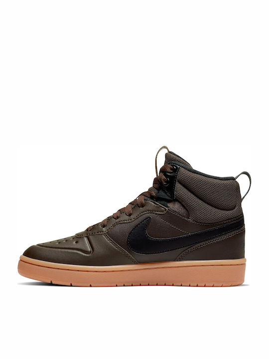 Court Borough Mid 2 Boot GS Παιδικά Sneakers High Baroque Brown / Black