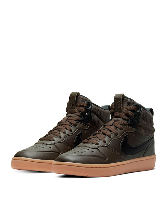 Court Borough Mid 2 Boot GS Παιδικά Sneakers High Baroque Brown / Black