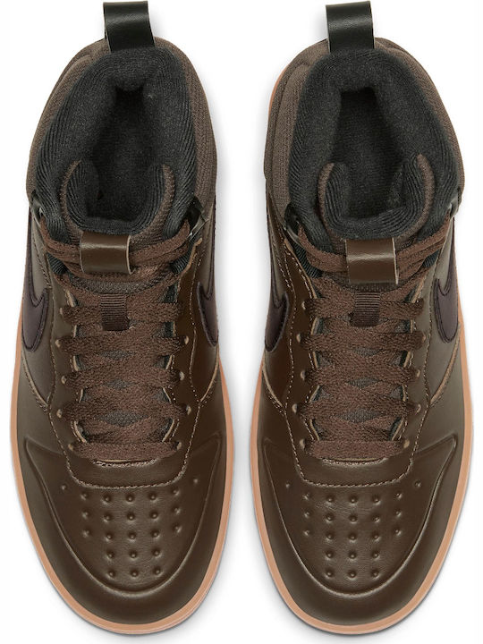 Court Borough Mid 2 Boot GS Παιδικά Sneakers High Baroque Brown / Black