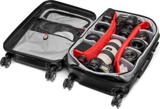 Manfrotto Pro Light Reloader Spin-55 Valiză pentru Cameră Foto cu Roți Neagră