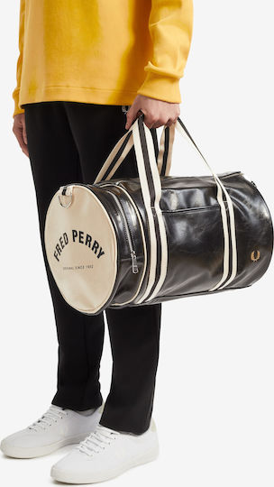 Fred Perry Sack Voyage 30.4lt Black L46.5xW26xH26cm