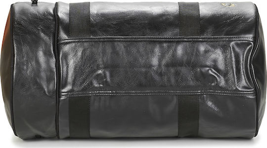 Fred Perry Sack Voyage 31.1lt Black made of Artificial Leather 46.5x26cm