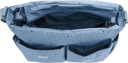 My Bag's Shoulder/Hand Diaper Bag Leaf Light Blue 38x30cm.