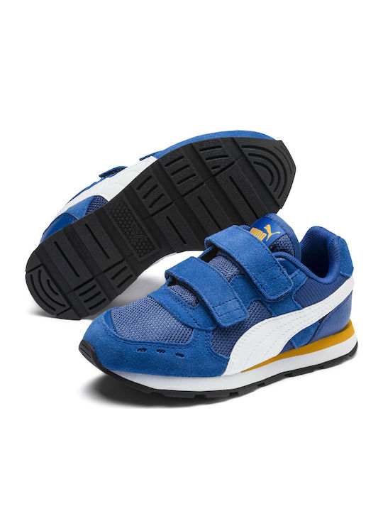 Puma Kinder-Sneaker Vista V PS mit Klettverschluss Blau