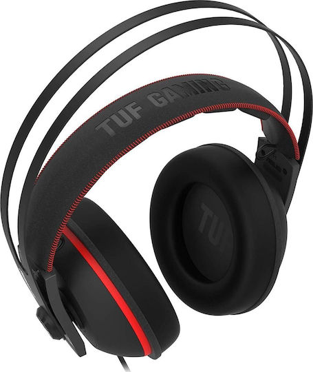 Asus TUF Gaming H7 Core Over Ear Gaming Headset with Connection 3.5mm Red