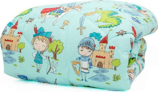 Borea Kinderdecke Einzel P8 Ritter Veraman 160x240cm