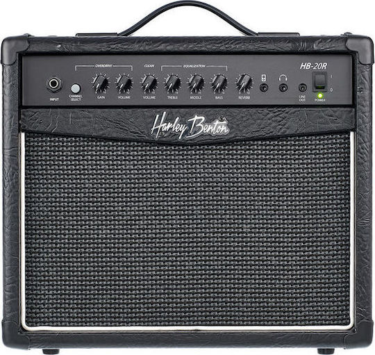 Harley Benton HB-20R Combo Ενισχυτής Ηλεκτρικής Κιθάρας 1 x 8" 20W Μαύρος