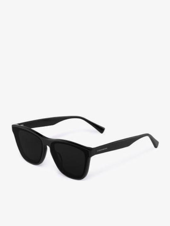 Hawkers Dark One Unisex Γυαλιά Ηλίου με Μαύρο Κοκκάλινο Σκελετό και Μαύρο Φακό H10FHX0101