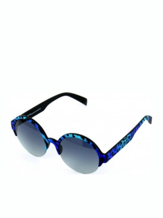Italia Independent I-Plastik Women's Sunglasses with Blue Frame