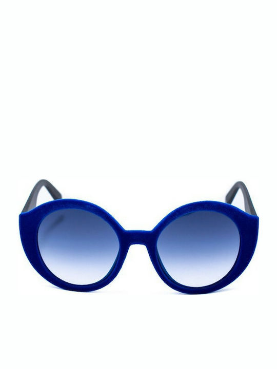 Italia Independent Women's Sunglasses with Blue Plastic Frame 0905V.022.ZEB