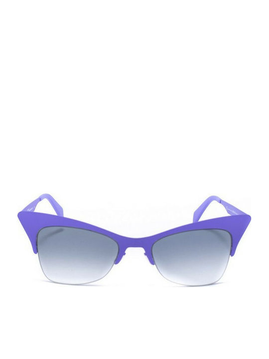 Italia Independent I-Metal Women's Sunglasses with Purple Frame 0504.014.000