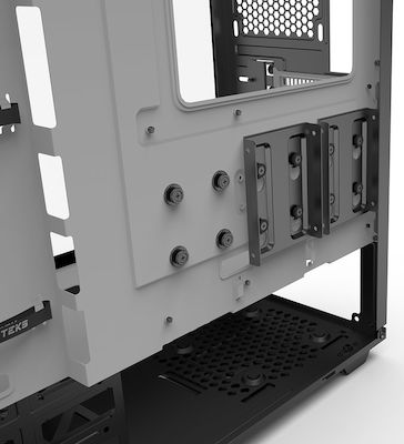 Phanteks Eclipse P350X Gaming Midi Tower Computer Case with Window Panel and RGB Lighting White