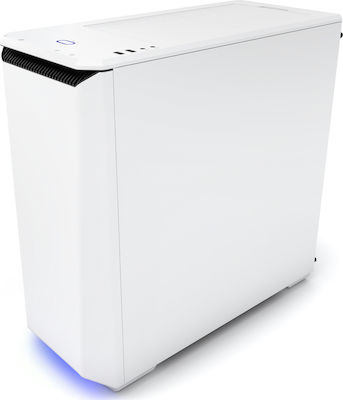 Phanteks Eclipse P400S Tempered Glass Gaming Midi Tower Κουτί Υπολογιστή με Πλαϊνό Παράθυρο και RGB Φωτισμό Λευκό