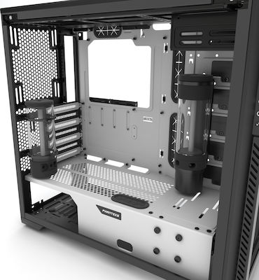 Phanteks Enthoo Pro M Tempered Glass Gaming Midi-Turm Computergehäuse mit RGB-Beleuchtung Weiß