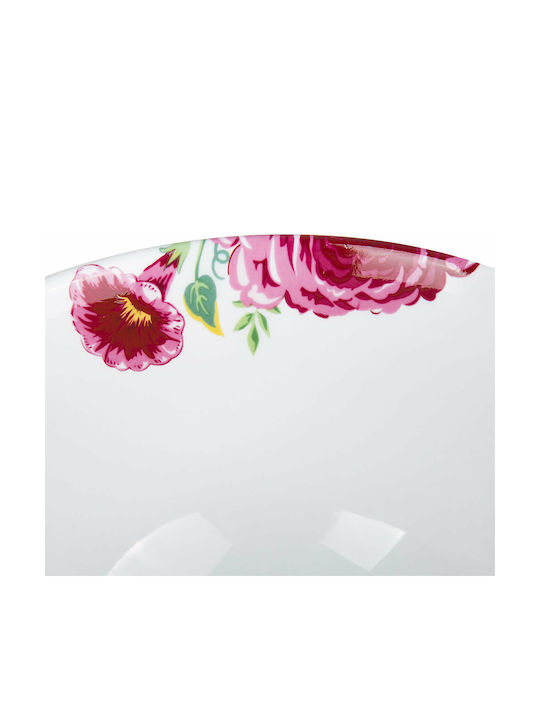 PiP Studio Floral Rose Σαλατιέρα από Πορσελάνη Khaki 18x18x11cm
