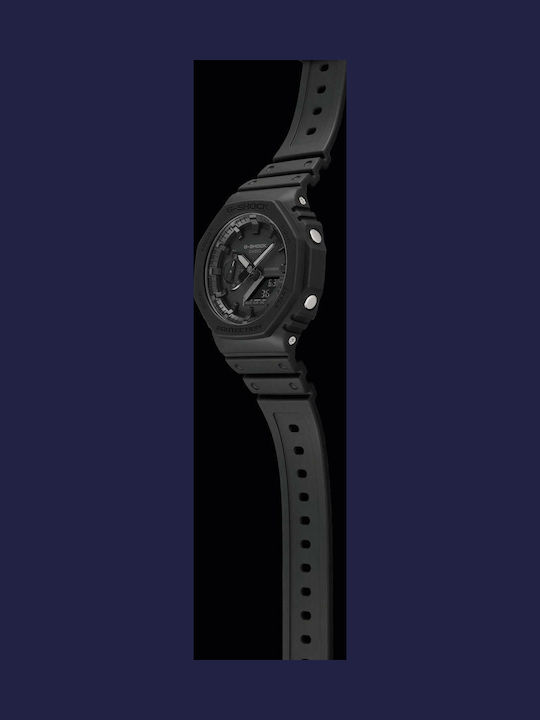 Casio G-Shock Analog/Digital Men's Watch 49mm Chronograph Battery with Black Rubber Strap