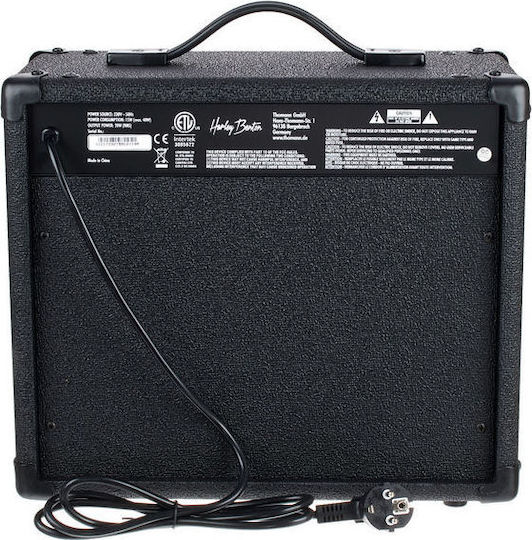 Harley Benton HB-20B Combo Ενισχυτής Ηλεκτρικού Μπάσου 1 x 8" 20W Μαύρος