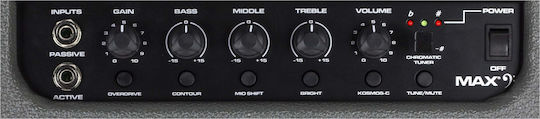 Peavey Max 250 Combo Amplifier for Electric Bass 1 x 15" 250W Black