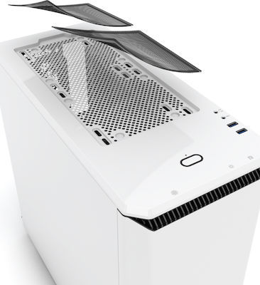 Phanteks Eclipse P400S Gaming Midi Tower Κουτί Υπολογιστή με RGB Φωτισμό Λευκό