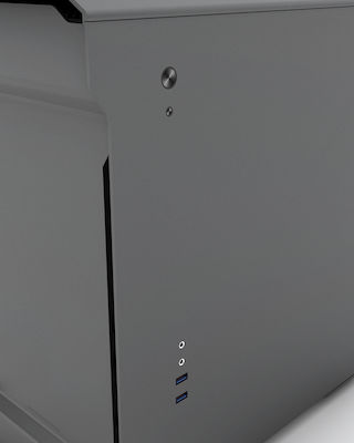 Phanteks Enthoo Evolv mATX Turnul Midi Cutie de calculator cu fereastră laterală Gri