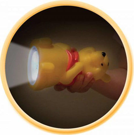 Ango Led Kids Decorative Lamp Winnie Pooh Orange 9.5x9x17.5εκ.