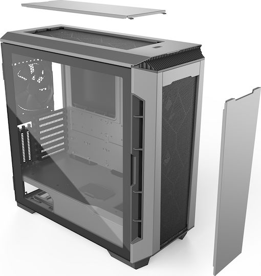 Phanteks Eclipse P600S Gaming Midi Tower Computer Case with Window Panel Gray