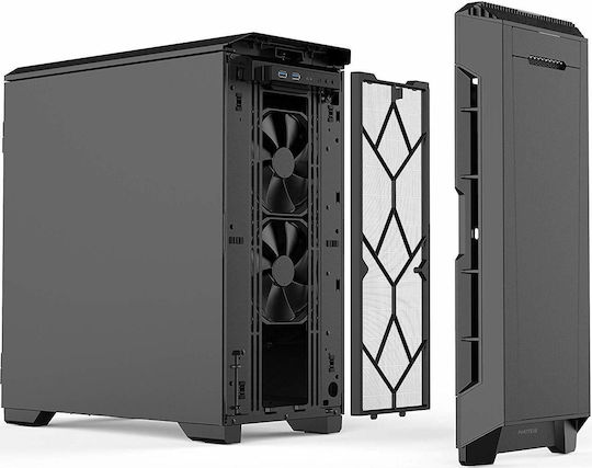 Phanteks Eclipse P600S Gaming Midi Tower Κουτί Υπολογιστή με Πλαϊνό Παράθυρο Closed Panel