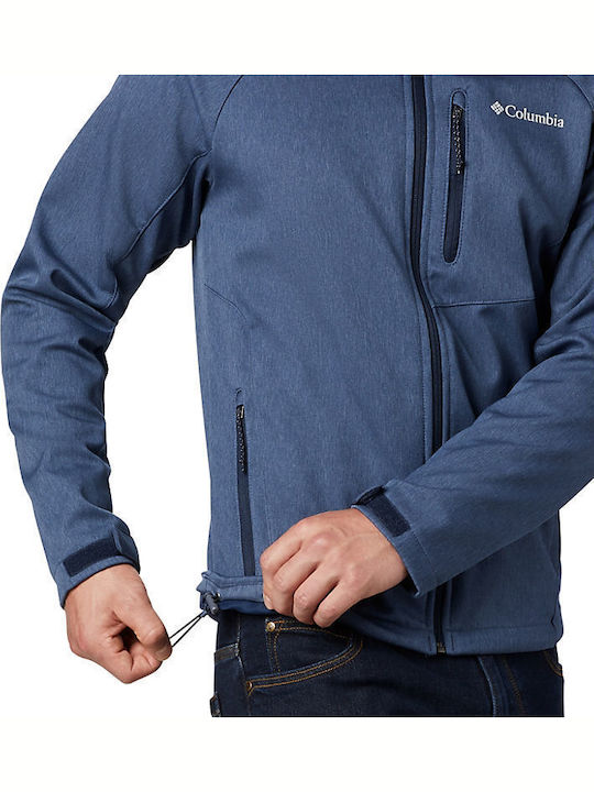 Cascade Ridge II Winter Jacke Softshell Wasserdicht und Winddicht Marineblau