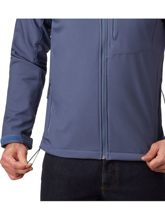 Cascade Ridge II Winter Jacke Softshell Wasserdicht und Winddicht Marineblau