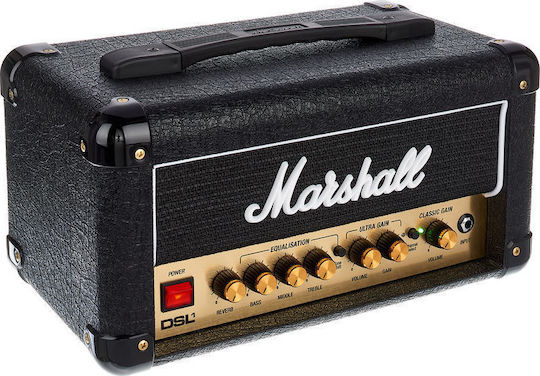 Marshall DSL-1HR Κεφαλή Ηλεκτρικής Κιθάρας 1W Μαύρη