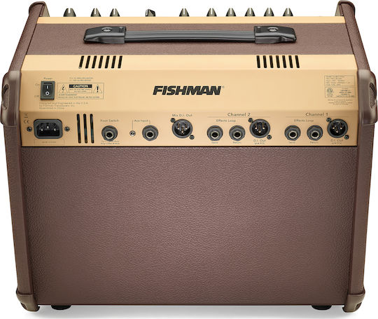 Fishman Loudbox Artist with Bluetooth Combo Verstärker für akustische Instrumente 1 x 8" 120W Braun