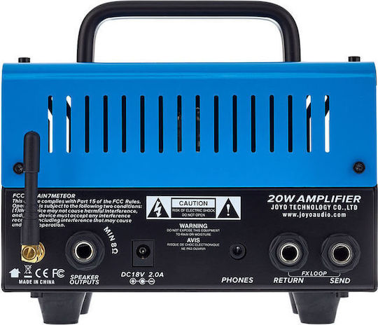 Joyo Bluejay Kopf für E-Gitarre 20W Blau