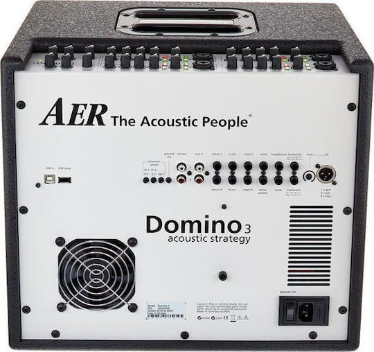 Aer Domino 3 Combo Ενισχυτής Ακουστικών Οργάνων 2 x 8" 200W Μαύρος