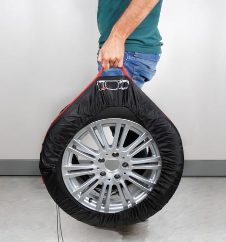 Lampa Tyre Wrap Basic Προστατευτικά Καλύμματα για Ελαστικά Αυτοκινήτου 73cm x 35cm 4τμχ