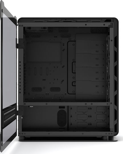 Phanteks Enthoo Elite Gaming Full Tower Κουτί Υπολογιστή με Πλαϊνό Παράθυρο και RGB Φωτισμό Μαύρο