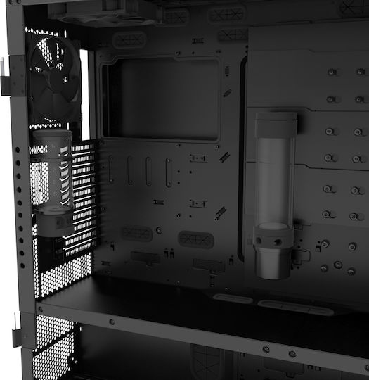 Phanteks Enthoo Elite Gaming Full Tower Κουτί Υπολογιστή με Πλαϊνό Παράθυρο και RGB Φωτισμό Μαύρο