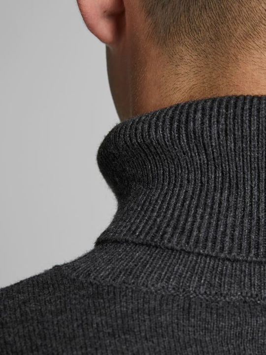 Long Sleeve Sweater Dark Grey Melange