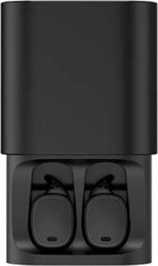 QCY T1 PRO In ear Bluetooth хендсфри Слушалки с Устойчивост на Пот и Кутийка за Зареждане Черен