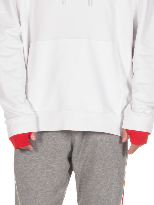 Sweatshirt mit Kapuze Weiß