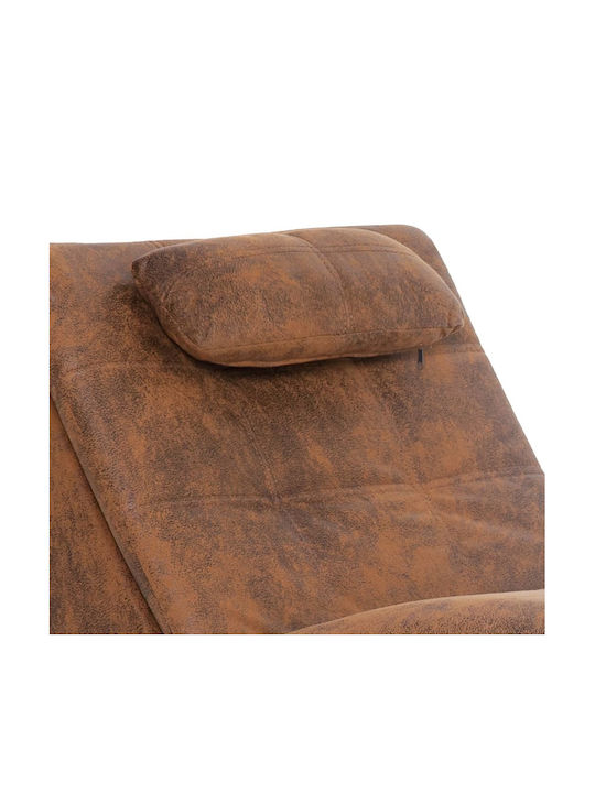 Modern Recliner made of Synthetic Leather Maro L145xW54xH72buc