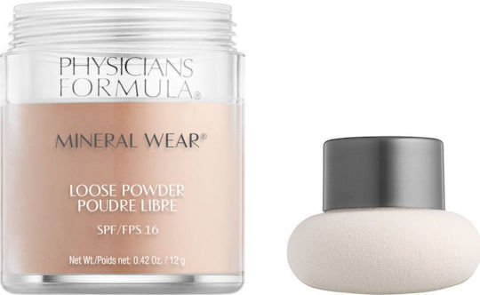 Physicians Formula Mineral Wear Loose Powder Creamy Natural SPF16 12gr
