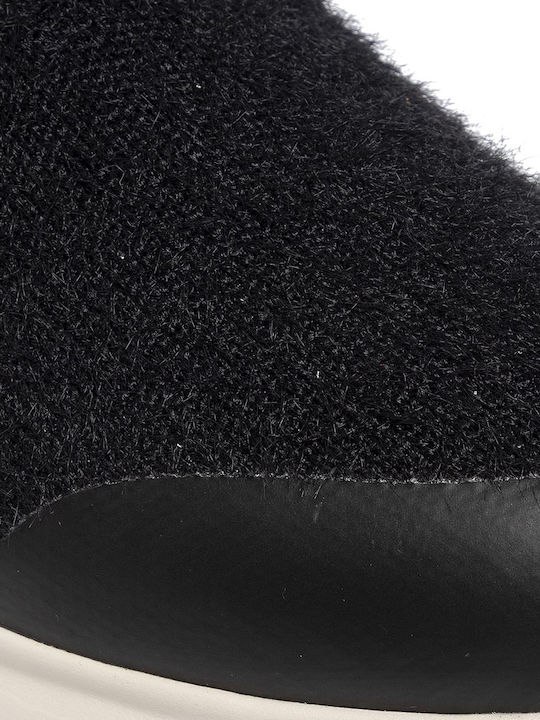 Griffith Damen Chunky Stiefel Schwarz