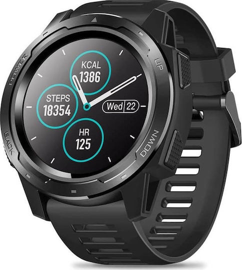 Zeblaze VIBE 5 Smartwatch με Παλμογράφο (Μαύρο)
