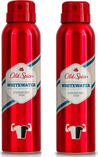 Old Spice Whitewater Дезодорант в Спрей 2x150мл